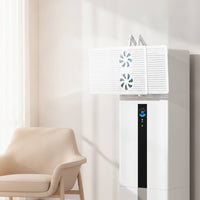 2 Pieces Cabinet Air Conditioner Deflector Easy to Install for Office, Bedroom