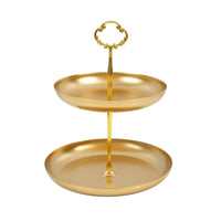 Two-Tier Fruit Stand Versatile Fruit Tray Stand Modern for Living Room