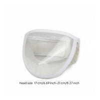 Transparent Feline Muzzle Comfortable Breathable Feline Muzzle Lightweight