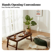 Folding Floor Table Portable Foldable Floor Desk Easy to Clean for woven mat Room