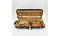 Double Violin Case Secure Double Violin Case Zippered for Music Students