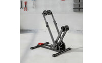 Compact Floor Bike Stand Indoor Foldable Bike Stand Sturdy Floor Storage Rack Long-Lasting for Cyclists