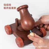 儿童DIY木制拆装搭建拼装益智玩具拧螺丝组装战车投石车大炮攻城
