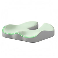 C-Shaped Seat Cushion Contoured Support Accessory Two-Layer for Stools