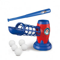 Baseball Training Toy with Hitting Stick Bright Batting Practice Set Plastic