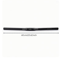 Flat Handlebar Matte Black Aluminum Alloy Handlebar for Mountain Bikes