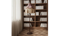 Floor Lamp Shade French Country Design Velvet Lampshade Ornate Trim