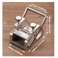 Hand-Operated Leather Skiver Adjustable Belt Perimeter Trimmer Easy to Use