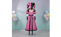 Theatrical Pierrot Costume Layered Harlequin Costume Color-Block Outfit Adult for Cosplayers, Performers, Stage Performance, Themed Parties, Photo Shoots