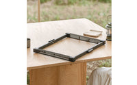 Lightweight Camping Table Frame Heavy-Duty Folding Table Base Easy to Install Furniture Tooltool-Optional for Overlanders