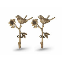 Branch Wall Hook Sculpted Hardware Vintage for Bathroom