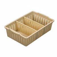 Rectangular Organizer Tray Multipurpose Desktop Sundry Box Removable Dividers