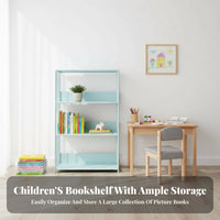 Three-Tier Metal Bar Shelf Even Perimeters Three-Tier Shelving Integrated Unit Space Saving Versatile for Parents