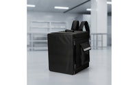 Food Delivery Backpack Rigid Delivery Box with Shoulder Straps Large Capacity Takeaway Backpack for Couriers, Caterers
