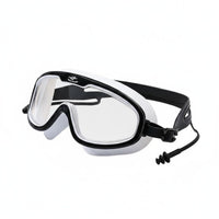 Waterproof Swim Goggles with Earplugs HD Vision Swimming Goggles Leak-Proof Pool Glasses Comfortable Fit for Adults, Diving, Training