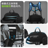 新款男女通用可双肩包户外出行腰包旅游轻便运动骑行胸包