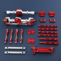 1/12 Scale Metal Chassis Parts Wear-Resistant Metal RC Car Upgrade Kit Easy Installation Hobby Vehicle Accessories