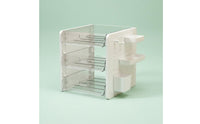 Desktop Pegboard Organizer Accessory Trays Office Organizer Shelf Multi-Layer