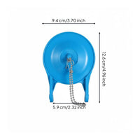 Toilet Flapper 3 Inch Flush Valve Flapper Blue