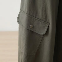Wide Leg Trousers for Women with High Waist and Loose Design, Comfortable Walking for Casual Wear and Work, Polyester