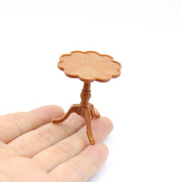1:12 Dollhouse Miniature Round Table Model