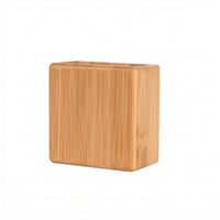 Wall-Mounted Storage Box Polished Finish Wooden Wall Container Compact for Home