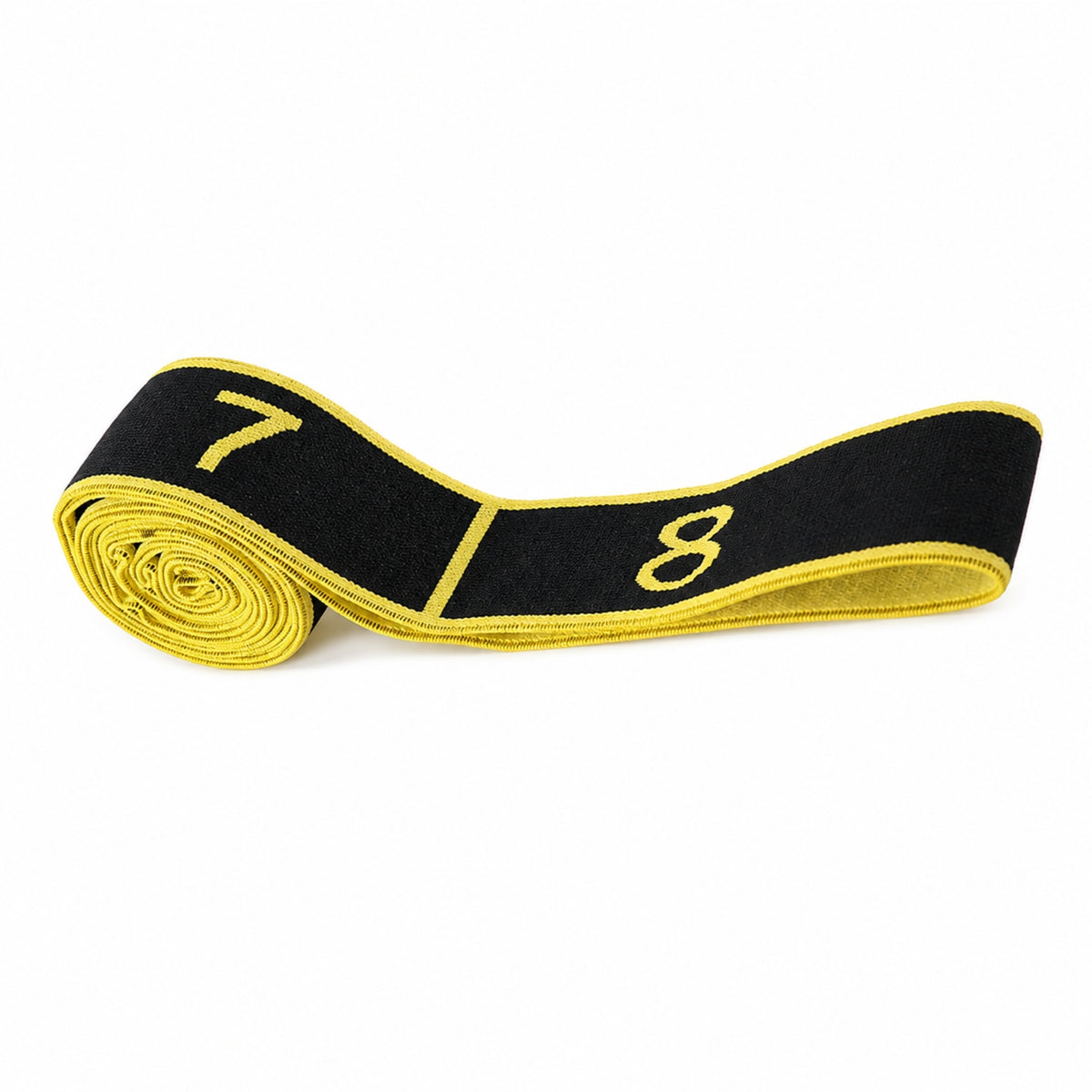 Segmented Dance Resistance Band Easy to Carry Numbered Stretch Strap Flexible Numbered Resistance Band Portable for Beginners