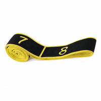 Segmented Dance Resistance Band Easy to Carry Numbered Stretch Strap Flexible Numbered Resistance Band Portable for Beginners
