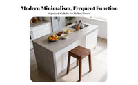Stackable Square Stool Modern Minimalist Design Square Top Stackable Stool