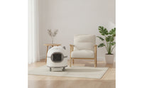 Large Capacity Smart Litter Box with App Control Easy to Maintain Self-Cleaning Cat Litter Box for Living Room, Apartment