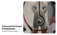 Manual Operation Starting Stringing Clamp Strong Clamping Force Racket Stringing Clamp Secure Grip for Stringers, Pro Shop, Workshop, Home