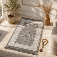 Prayer Mat Gift Set Non-Slip-Slip Portable Prayer Rug Space-Saving
