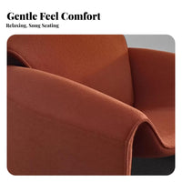 Minimalist Aesthetic clawdesign Armchair Sculptural Form Lounge Chair Ergonomic spinerest Indoor Seating high-resilience Foam padding for Design lovers, Interior Designers, Living Room, Bedroom, Reception Area, not in stockice