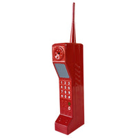 Brick Phone Model with Antenna Decorative Prop Novelty for Shelves