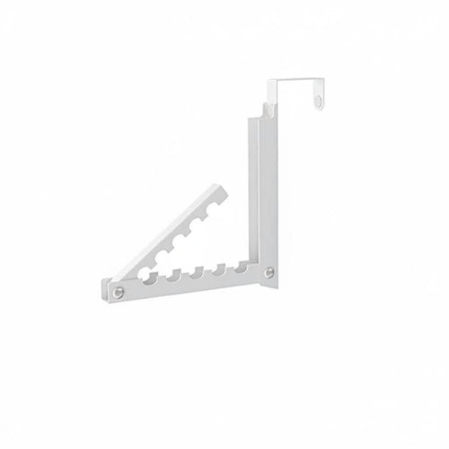 Extendable Door Garment Hanging Rack Easy Installation over the Door Clothes Rack Rust-Resistant Portable Laundry Hanger for Renters, Commuters