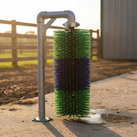 Cow Grooming Brush Easy to Install Sheep Body Brush Sturdy Bristle for Ranchers