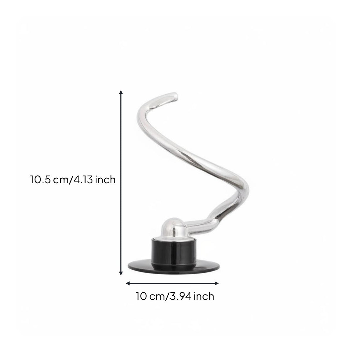 Stand Mixer Pastry Hook 304 Stainless Steel Stand Mixer Wire Whisk for Baking