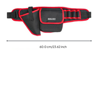 Durable tool pouch with belt