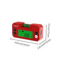 Precision Measurement Digital Angle Gauge High Accuracy Digital Angle Gauge Portable Inclinometer for Construction, Woodworking, Metalworking, Machining