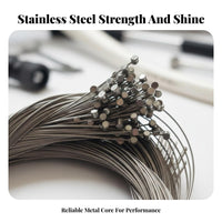 Mountain Bike Brake Wire Rust Withstand Ant Cycle Brake Inner Wire Bike Gear Selector Inner Wire Long-Lasting Stainless Steel