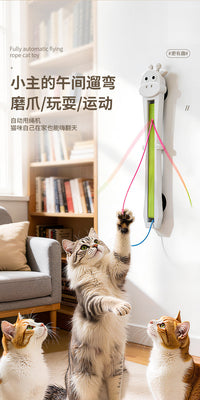 Interactive Cat Hunting Toy Set with Hideout