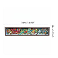 Relief Plaque decorative frame Handmade Tabletop Sculpture Gift Idea Desktop Ornament for Friends, Housewarming