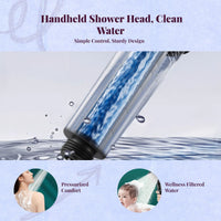 8-mode high-pressure handheld shower