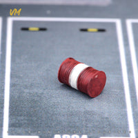 现货 1/64比例 油桶工具 微缩场景模型搭配手工涂装人偶