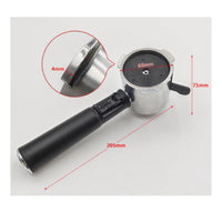 Coffee Brewing Handle Espresso Portafilter Capsule Adapter Filter Holder Food Grade Aluminum Alloy Suitable for Coffee Bar Kitchen Home Use