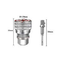 Multi-Function Universal Socket Wrench 9-19mm Adjustable Hex Socket