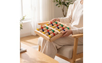 Wooden Foot Massager Manual Foot Massage Roller Wooden Massage Roller Compact Relaxing for Reflexology