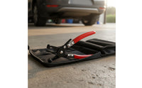 Non-Slip Grip Straight Jaw Hose Clamp Tool Heavy Duty Hose Clamp Plier Anti-Rust for Mechanics