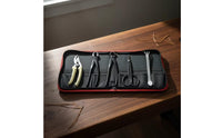 Bonsai Tool Kit Compact Bonsai Tools with Rolling Case Tool Set with Organizer Bag for Hobbyists