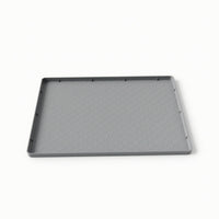 Silicone Tray Mat with Raised Rim Mess Control for Refrigerator